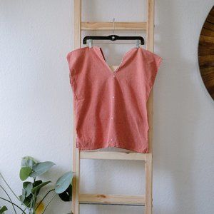 Rose Salmon Pink Handmade Shirt